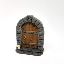 stone dungeon door multimaterial game entrance gloomhaven dungeon&dragons d&d castle multi-color multicolor multi-material 3d print model - Mito3D