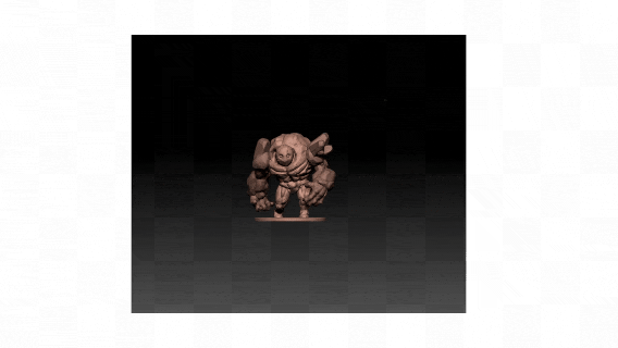 stone golem art 3d printing miniatures action figures collectibles miniature painting tabletop rpg medieval fantasy stl file printable file golem rpg character  3d print model - Mito3D