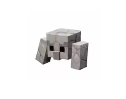 pedra golem mcl brinquedo lendas minecraft 3d print model - Mito3D