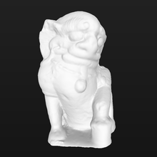 stone lion generated revopoint pop sculpture 3d print model - Mito3D