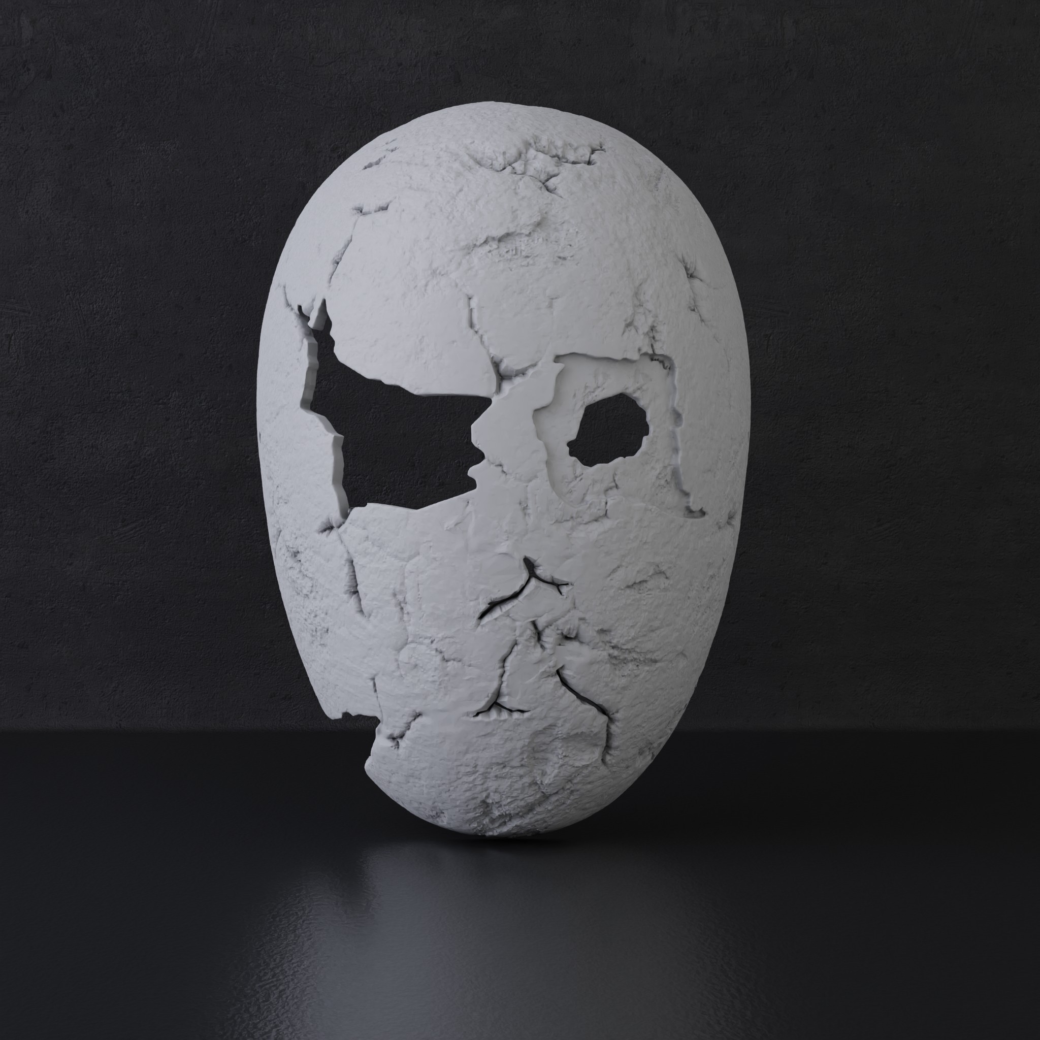 stone mask japanese anime 3D print model - Mito3D