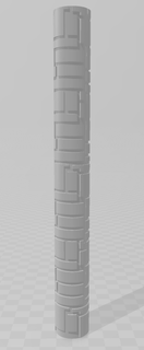 pedra padronizar coluna pilar arquitetura Construir 3d print model - Mito3D