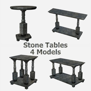 pedra mesas 3d print model - Mito3D