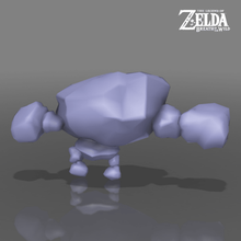 stone talus - legend zelda breath wild game nintendo switch link wiiu wii golem 3d print model - Mito3D