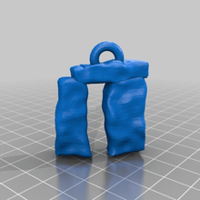 stonehenge jewelry keychains 3d print model - Mito3D
