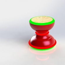 taburete de la moda juguete muebles 3d print model - Mito3D