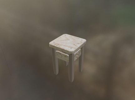 stool game chair 3d print model - Mito3D