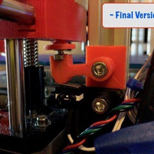 stop adjuster- max micron prusa i3 clones tool 3d printer parts z-axis end 3d print model - Mito3D