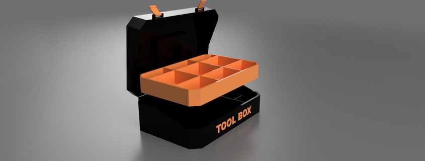 storage box Tools diy sewing spare parts printer tool art 3d print model - Mito3D