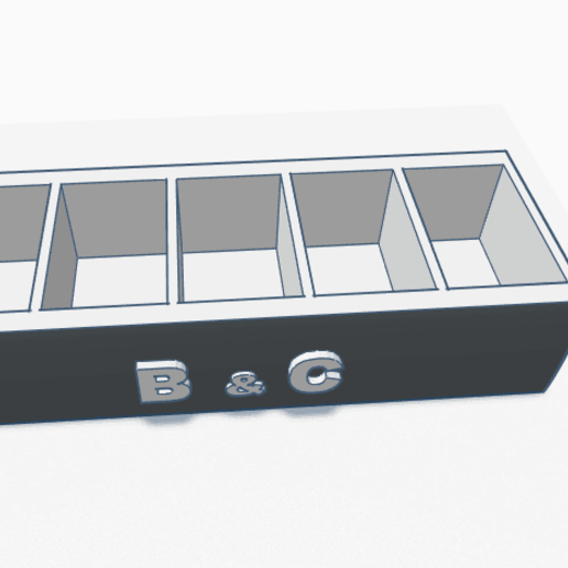 storage box verschiedene office - Organisation Stift 3D print model - Mito3D