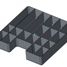 Conservazione scatola giocattolo tenendo tenere vite utensili ingegneria hd alto qualità perforazione Fai 3d stampante alfawise ender anycubic stampato 3d print model - Mito3D