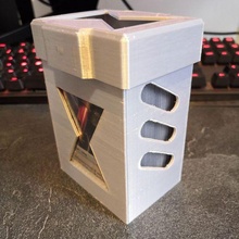 espace rangement boîte jouant cartes 3d print model - Mito3D
