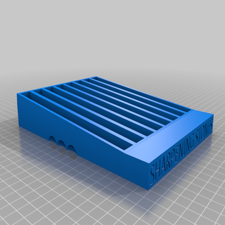 almacenamiento caja ep afilado Roca piedra afilar herramientas 3d print model - Mito3D