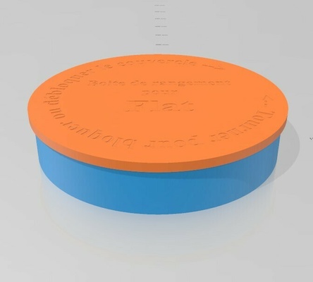 armazenamento caixa plano aurora diâmetro 100mm astronomia 3d print model - Mito3D