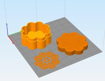 almacenamiento caja patrón joyería joya pequeña 3d print model - Mito3D