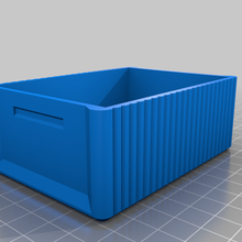 storage box playing card 355x255x1425in cards holder containers 3d print model - Mito3D