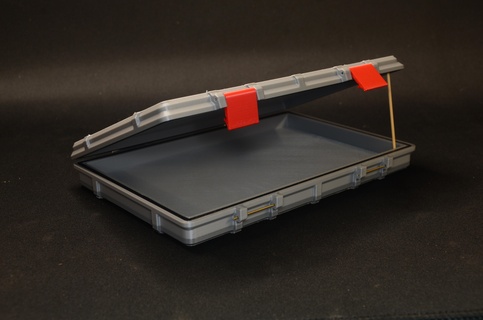 Conservazione scatola cremagliera scatole doite impermeabile cassetta degli attrezzi robusto 3d print model - Mito3D