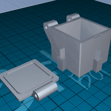 a caixa de armazenamento pequeno ferramenta coisas casa stl 3d print model - Mito3D