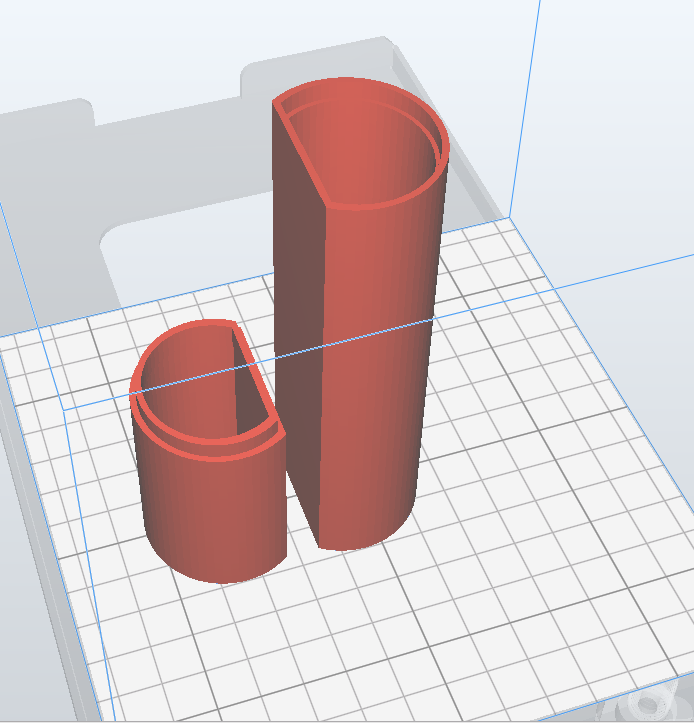 depolama konteyner w kapak kalemlik kalemler gereçler durum kılıf 3D print model - Mito3D