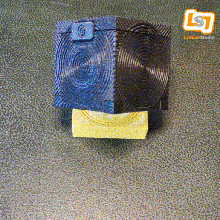 Conservazione cubo sd microsd carte scatola carta 3d print model - Mito3D