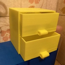 storage drawer home datheus model furniture box 3d print model - Mito3D