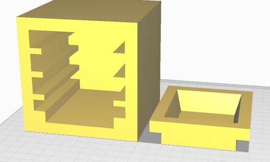 almacenamiento cajón 3d print model - Mito3D