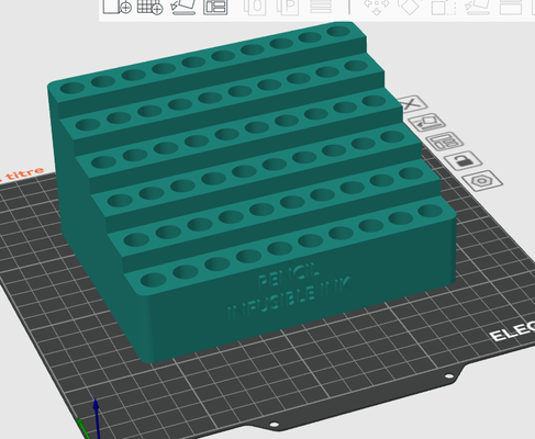 conservazione infusibile felt tip inchiostro critcut casa 3d print model - Mito3D