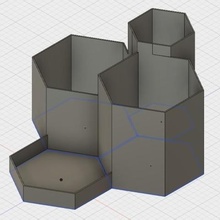 module de stockage la maison 3d print model - Mito3D
