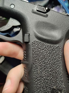 Tienda Reiniciar botón glock 17 grua glock17 3d print model - Mito3D