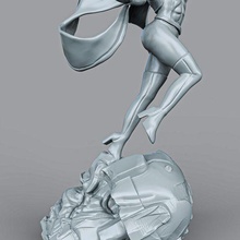 tempête séparé personnage Jeu Men sentinelle 3d print model - Mito3D