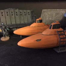 tempête iv nuage voiture star wars légion d'échelle bespin cloud véhicules 3d print model - Mito3D