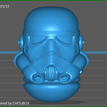 storm trooper 40k helmet 3d print model - Mito3D