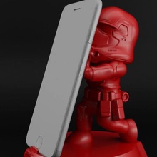 storm trooper cellphone holder gadget stormtrooper starwars 3d print model - Mito3D
