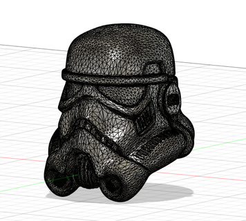 storm trooper helmet grinder vader darth starwars star wars weed joint pot nerd 3d print model - Mito3D