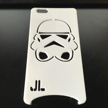storm trooper iphone 6 plus caso gadget starwars selfcad El modelado en 3d 3d print model - Mito3D