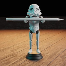 storm trooper matita vari titolare di star wars scrivania clone tempesta pen la 3d print model - Mito3D