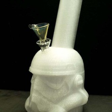 storm trooper water pipe tobacco use only various star wars 3d print model - Mito3D