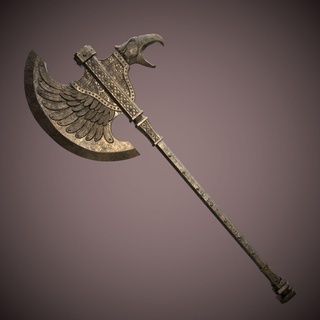 stormhawk axe nepheli lou elden ring eldenring pc ps4 medieval darksouls metal 3d print model - Mito3D