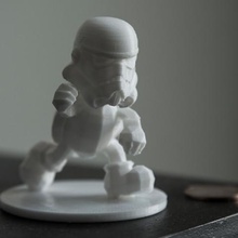 stormtroopa stormtrooper koopa troopa statue art star wars mario bros super brothers sith first order miniatures toy desk collectible 3d print model - Mito3D