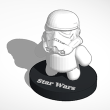 Stormtrooper estrella guerras Moda tormenta soldado darth vader clon asalto guerra 3d print model - Mito3D