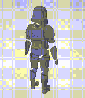 Stormtrooper armatura kit 1 6 stella guerre imperiale mandalorian jedi clone darth vader soldato 3d print model - Mito3D