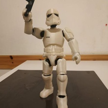 stormtrooper articolato gioco starwars giocattolo modello 3d print model - Mito3D