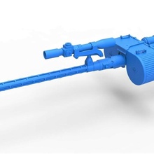 Fırtına asker Lazer rt 97c ölçek 1 6 star savaşlar ölüm askeri Heavyblaster Kocaman ağır tabanca tüfek bilimkurgu silah rt97c Yıldız Savaşları ölçekli oyuncak Yazdır yazdırılabilir mg15 3d print model - Mito3D