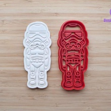 stormtrooper cortador de biscoito star wars a casa definir carimbo cookies cithen cortadores conjunto lucas 3d print model - Mito3D