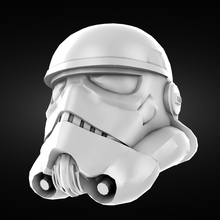 stormtrooper casque 3d print model - Mito3D
