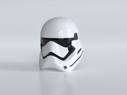 stormtrooper helmet star wars storm trooper fantasy darth vather jedi yoda 3d print model - Mito3D