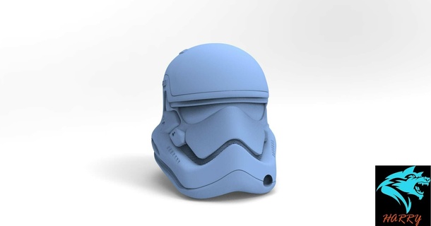 Stormtrooper casco 3d Stampa cosplay 3dprinting giocattolo Giochi maschera 3d print model - Mito3D