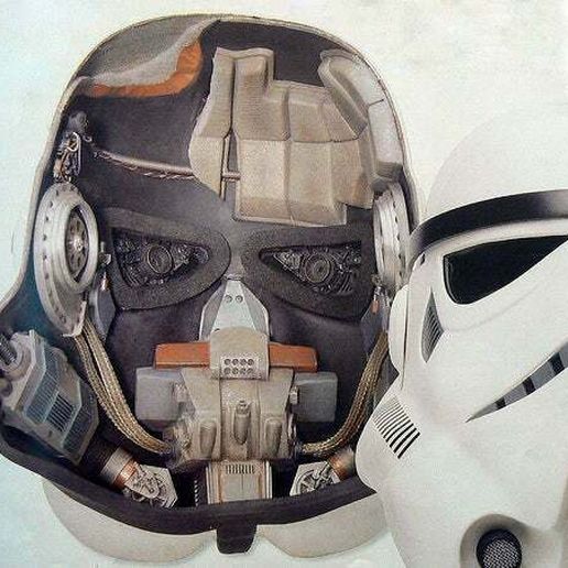 stormtrooper helmet interior gear star wars anh esb rogue one rotj tk props 3D print model - Mito3D