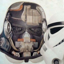 Stormtrooper casco interni Ingranaggio stella guerre anh esb canaglia rotj tk oggetti scena 3d print model - Mito3D