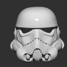 stormtrooper helmet star war architecture deathtrooper starwar mask head cosplay toy 3d print model - Mito3D